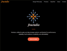 Tablet Screenshot of fractalio.com